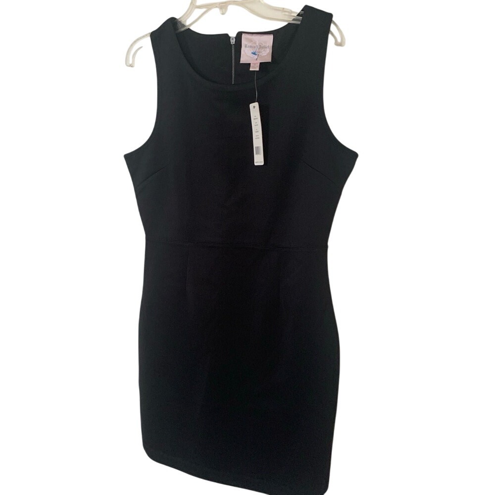 Romeo & Juliet‎ Sleeveless Dress Sz Medium NWT Black - Picture 2 of 3